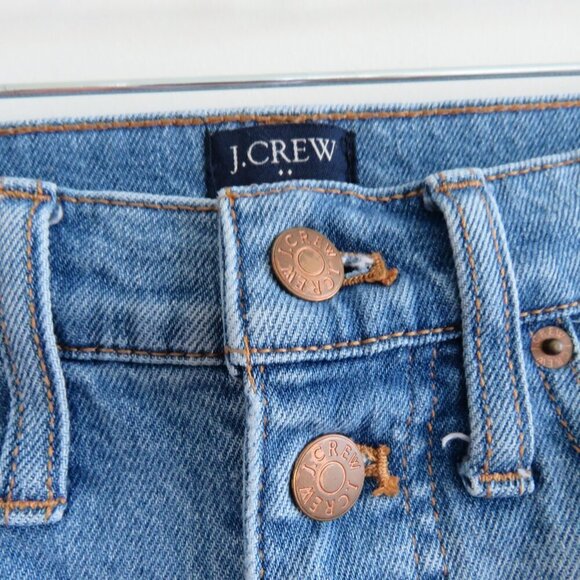 J. CREW Essential Straight Jean in All-Day Stretch Blue Mist Wash - Size 24 - Picture 11 of 14